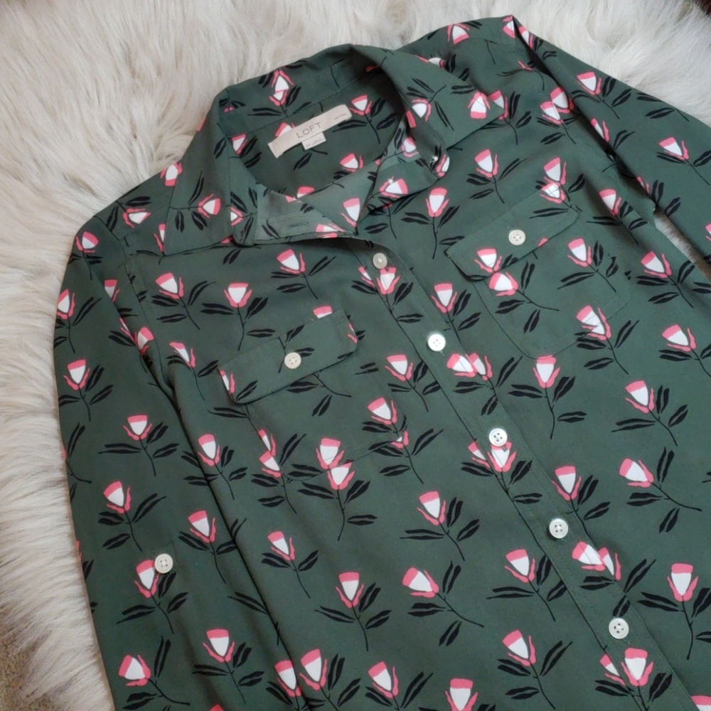 LOFT Petite Blouse